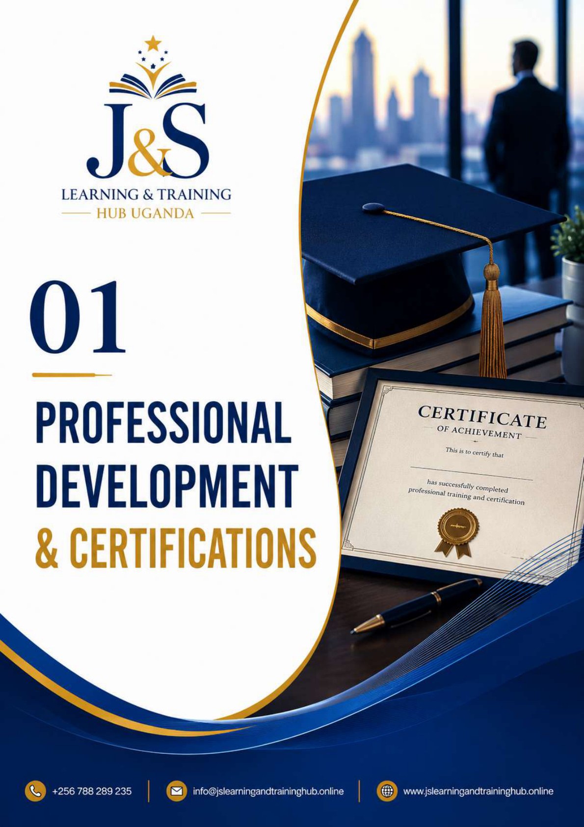 Professional development and certifications visual